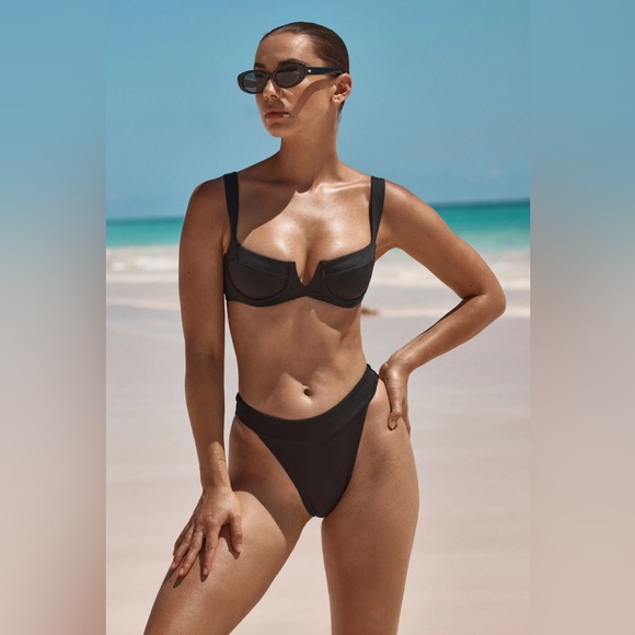 Monday Swimwear Argentina Bottom Black - S - Picture 1 of 6